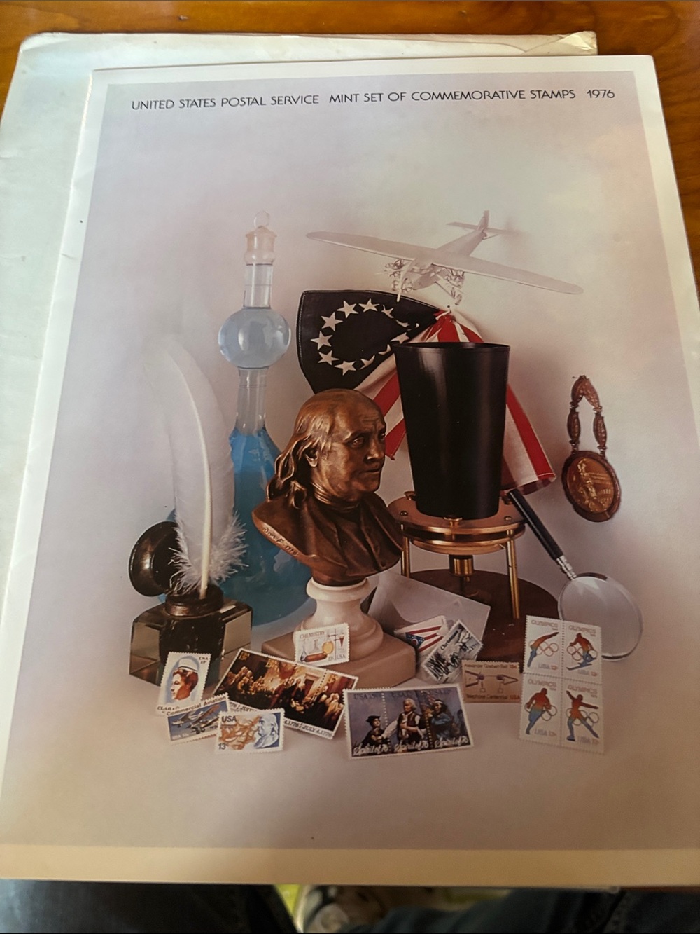 Commemorative Art Print in Cream and Brown